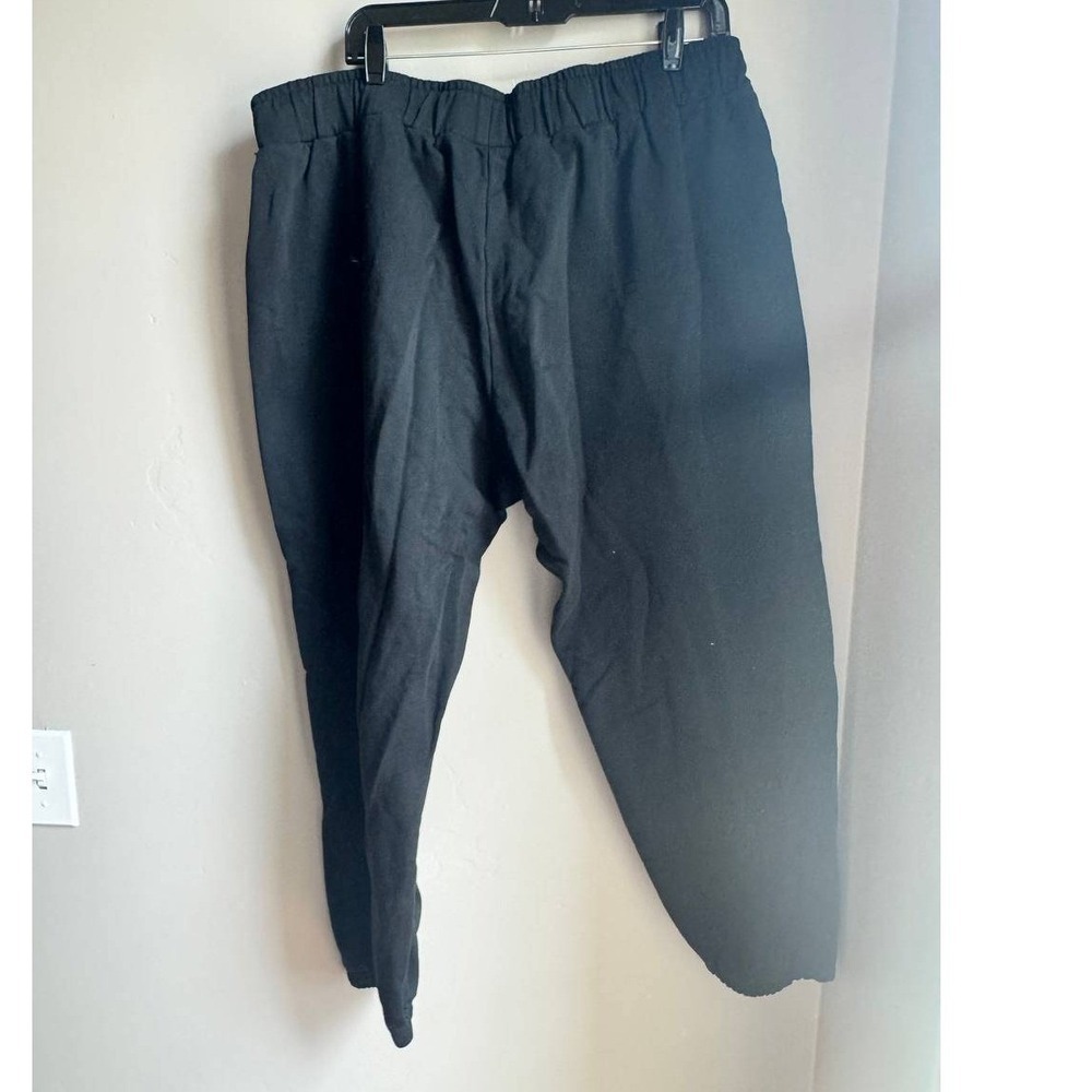 Pact Organic Cotton Harem Jogger Pants Black XXXL Activewear Loungewear Travel - Picture 2 of 3